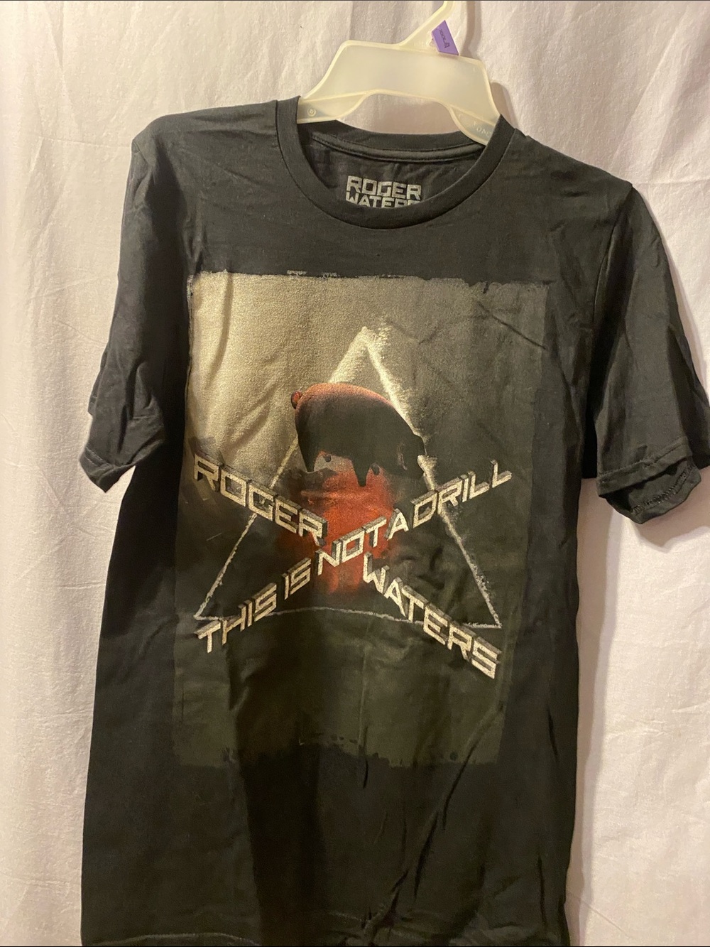 Black Graphic Tee - 'This Is Not A Drill'